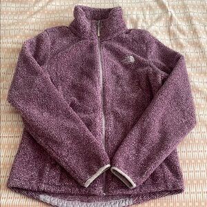 The North Face Pink Plush Fleece Jacket
